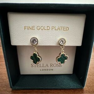 Clover Dangly Earrings